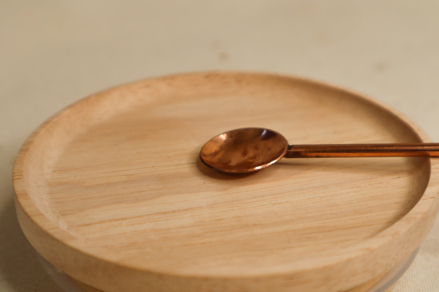 CUILLERE A ENCENS EN CUIVRE