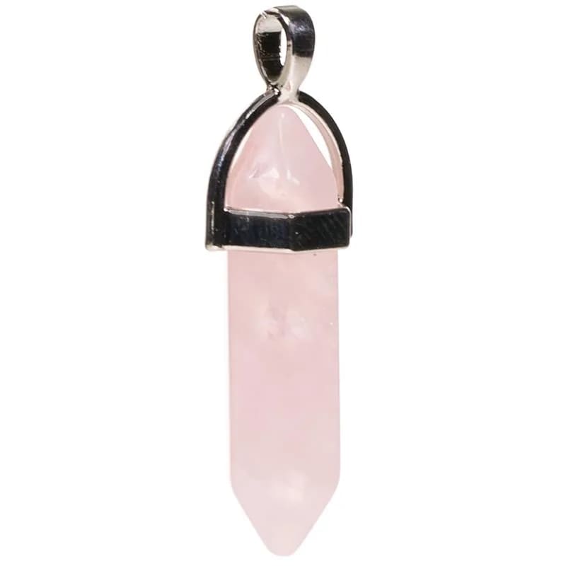 PENDENTIF QUARTZ ROSE