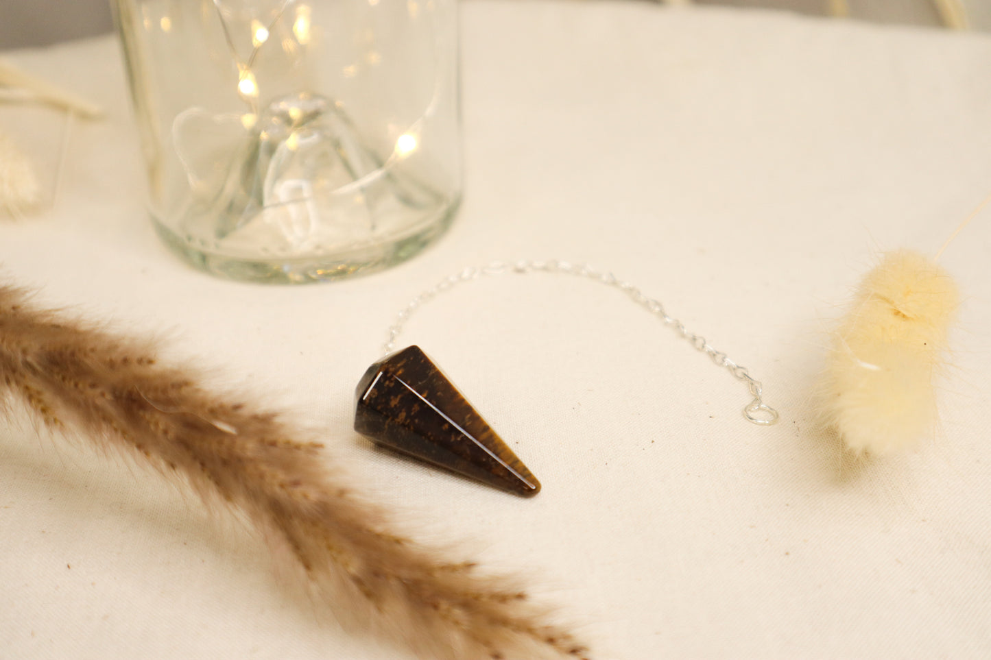 PENDULE OEIL DE TIGRE