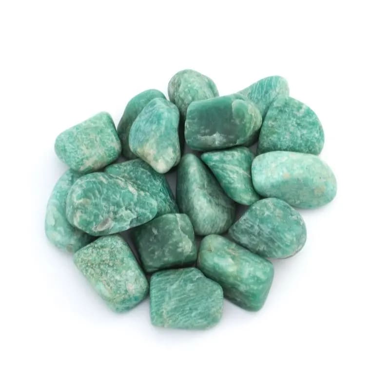 L'amazonite vendue par Encens et Rituels peut être sous différente forme.