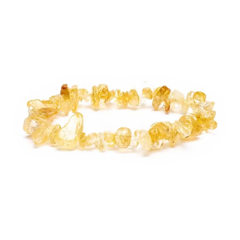 BRACELET CHIPS CITRINE