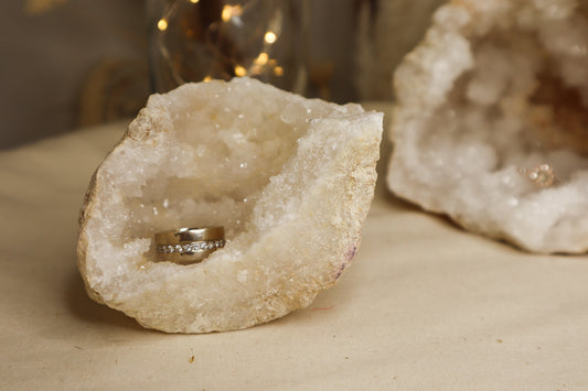 GEODE CRISTAL DE QUARTZ MOYENNE