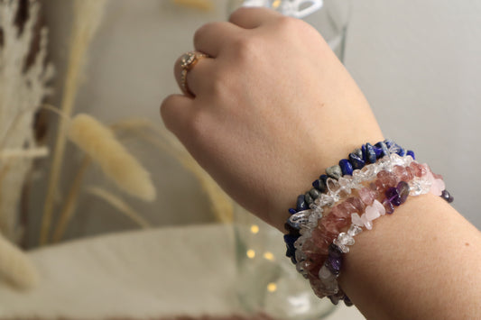 Deuxième bracelet en partant du haut.