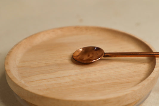 CUILLERE A ENCENS EN CUIVRE