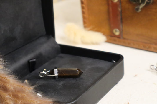 PENDENTIF ŒIL DE TIGRE