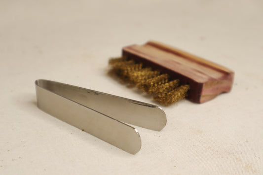 KIT - PINCE ENCENS + BROSSE